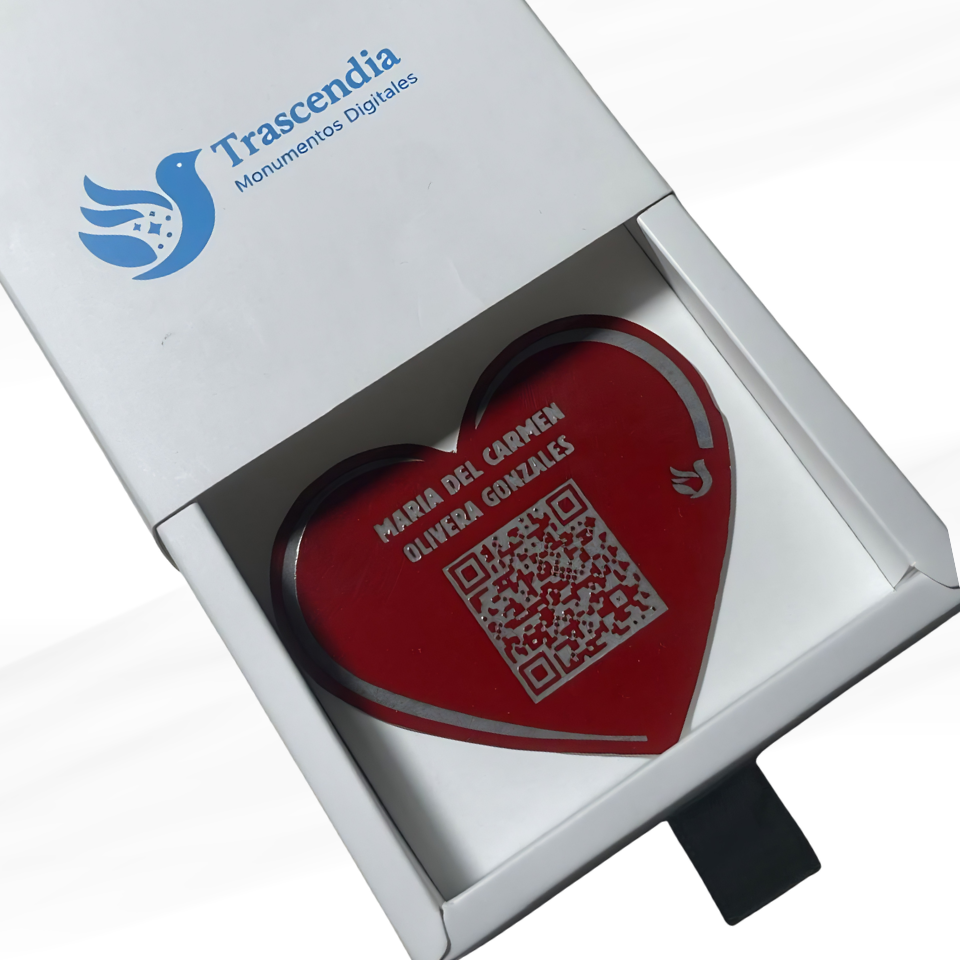 Memorial Qr – Corazon Amor Eterno